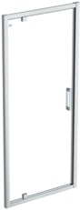 Ideal Standard Connect 2 Draaideur Omkeerbaar 90X195Cm Zilverkleurig K9270Eo