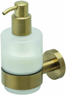 Geesa Nemox Zeepdispenser 200 Ml Goud Geborsteld