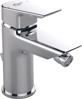 Ideal Standard Tesi Mitigeur Bidet 5 L/Min 1-Trous Lu Avec Vidage Chrome