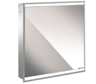 Emco Prime2 Spiegelkast Led Inb 1 Deur L Wit Z/Lichtpakket 600Mm