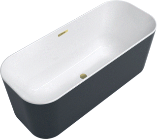 Villeroy & Boch Finion Bad Vrijstaand 1700X700 Quaryl® 177Fin7A3Bcv2Rw