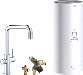 Grohe Red 3-In-1  Kraan Met L-Size Boiler