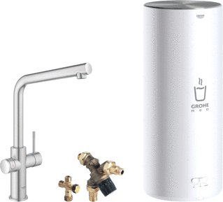 Grohe Red 3-In-1  Kraan Met L-Size Boiler