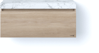 Looox Dekton Drawer Box 100Cm Bergen Wb Gat Links 1 La Old Grey Meubel