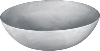 Looox Ceramic Raw Diameter 40Cm Light Grey