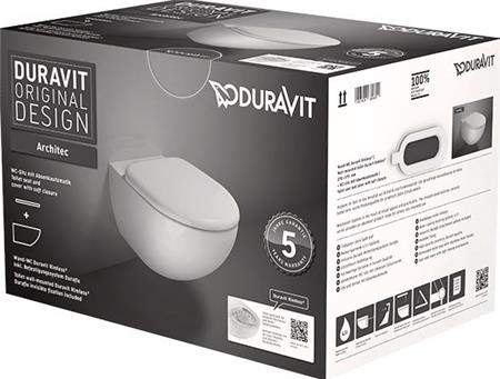 Duravit Architec Toilet Set Hangend 600 Mm