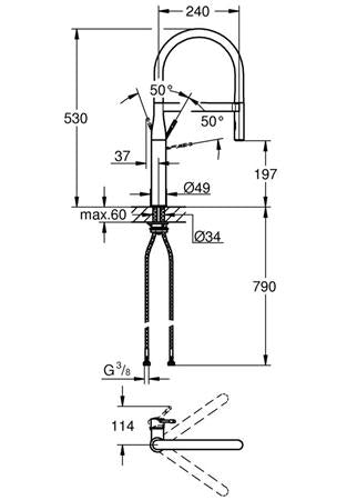 Grohe Essence Keukenmengkraan