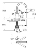 Grohe Concetto Keukenmengkraan