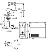 Grohe Blue Home C-Uitloop Starterkit