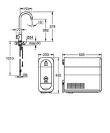 Grohe Blue Home C-Uitloop Starterkit