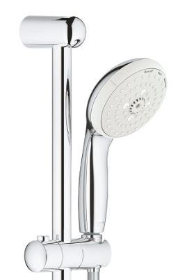 Grohe Tempesta 100 Doucheset 4 Straalsoorten