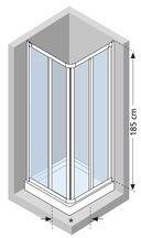 Novellini Nove Energy A Wand 84X185 Wt Hd