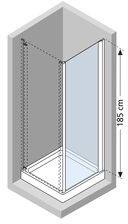 Novellini Nove Energy F Dche Wand 78X185 Wt Hd