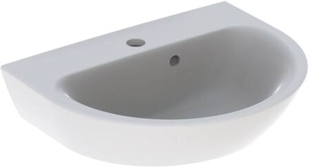 Geberit Renova Fontein 50X40Cm M/Kraangat M/Overloop Wit