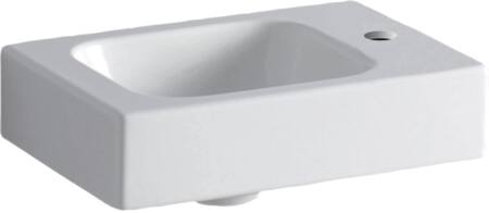 Geberit Icon Fontein 38X28Cm Kraangat/R Z/Overloop Tect/Wit