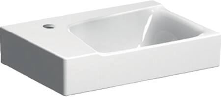 Geberit Xeno2 Fontein 40X28Cm Kraangat/L Z/Overloop Tect/Wit