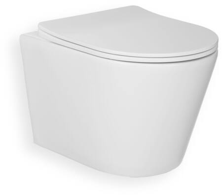 Blue Label Blu Odin Wc Kort + Sc 49Cm Mat Wit
