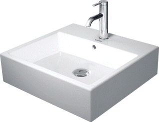 Duravit Vero Air Opzetwastafel Wit Hoogglans 500 Mm