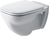 Duravit D-Code Wandwc Wit Hoogglans 540 Mm