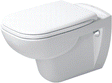 Duravit D-Code Wandwc Wit Hoogglans 545 Mm