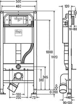 Viega Prevista Dry Wc-Element  (8522.11)