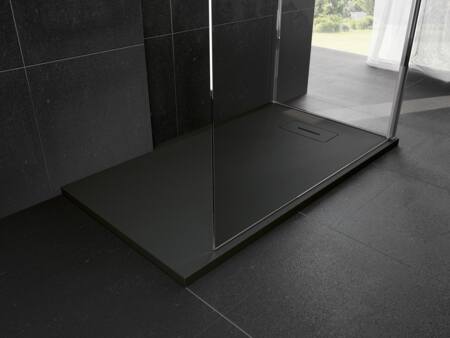 Novellini Douchebak Novosolid 80X80 B.35 Cm Zwart