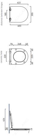 Catalano Cata Zero 45 Zitting Softcl Wt