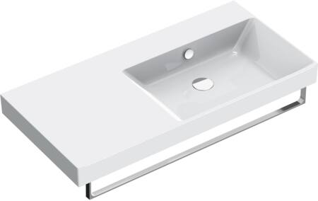 Catalano Cat Zero Wastafel 100X50 R-Sink Wit-Gl