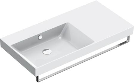 Catalano Cat Zero Wastafel 100X50 L-Sink Wit-Gl