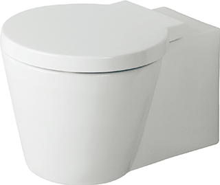 Duravit Starck 1 Wandwc Wit Hoogglans 575 Mm