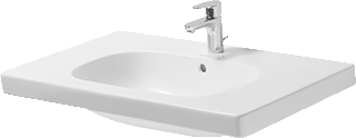 Duravit D-Code Wastafel Wit Hoogglans 850 Mm