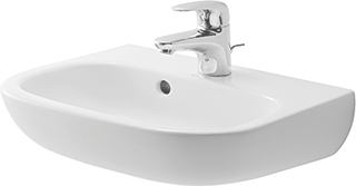 Duravit D-Code Fonteintje Wit Hoogglans 450 Mm