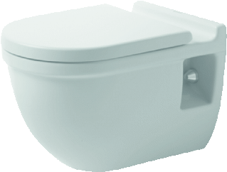 Duravit Starck 3 Wandwc Comfort Wit Hoogglans 545 Mm