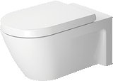 Duravit Starck 2 Wandwc Wit Hoogglans 620 Mm