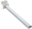 Handicare Toiletsteun 60Cm Verwijderbaar Signal White Chrome Cover