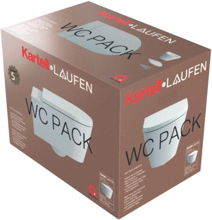 Laufen Kbl Pack Wandcloset Rimless Met Closetzitting