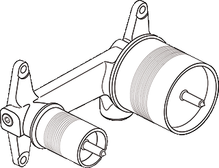 Ideal Standard Inbouwdeel Voor Wandmengkraan