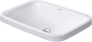 Duravit Durastyle Inbouwwastafel Wit Hoogglans 600 Mm