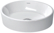 Duravit Starck 2 Opzetwastafel Wit Hoogglans 435 Mm