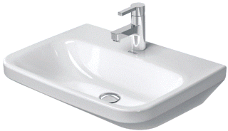 Duravit Durastyle Wastafel Wit Hoogglans 600 Mm