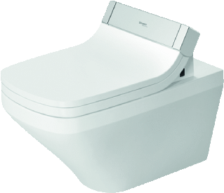 Duravit Durastyle Wand-Wc Voor Douchetoiletzitting Wit Hoogglans 620 Mm