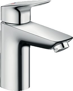 Hansgrohe Hg Single Lever Basin Mixer Logis 100 Coolstart Chrome Without Waste