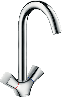 Hansgrohe Hg 2-Handle Kitchen Mixer 220 Logis M31 1Jet Chrome