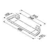 Geesa Standard Planchet 50 Cm Chroom