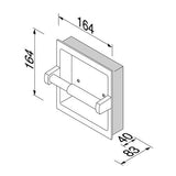 Geesa Spareparts Rol Voor 99119 En 99120 Chroom