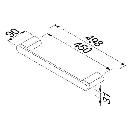 Geesa Wynk Handdoekrek 45 Cm