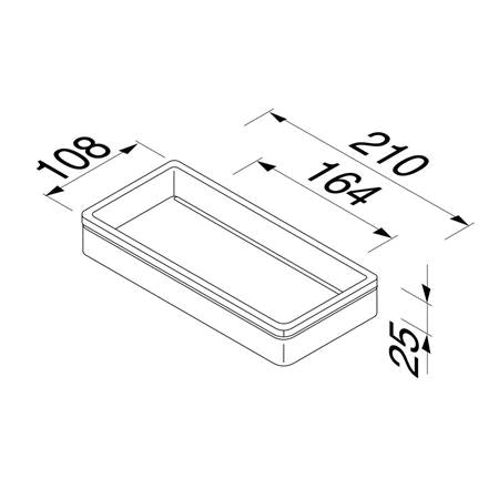 Geesa Frame Planchet Zwart / Chroom