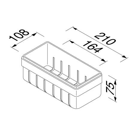 Geesa Frame Douchemand Zwart