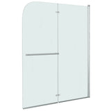 Douchewand Inklapbaar 2 Panelen Esg