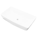 Luxe Keramische Rechthoekige Wasbak 71 X 39 Cm ()